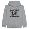 Made In the Image of My Father Kids Pullover Hoodie Gray