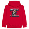 Made In the Image of My Father Kids Pullover Hoodie Red